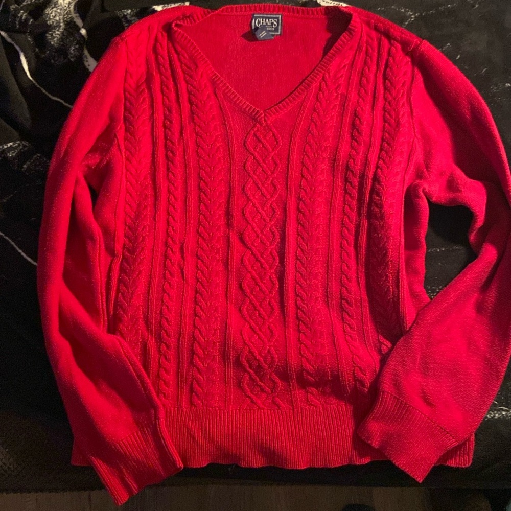 Apple Woven pullover